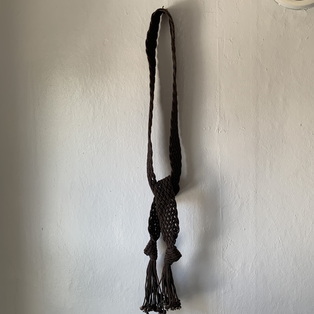 Handmade Boho Macrame Belt